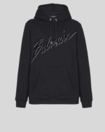 Flocked Balmain Letter hoodie