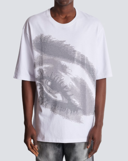 Embroidered eye T-shirt