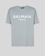 Printed Balmain Paris short-sleeved T-shirt