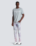 Printed Balmain Paris short-sleeved T-shirt