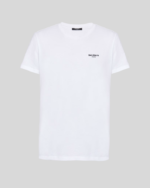 Balmain Paris flocked short-sleeved T-shirt