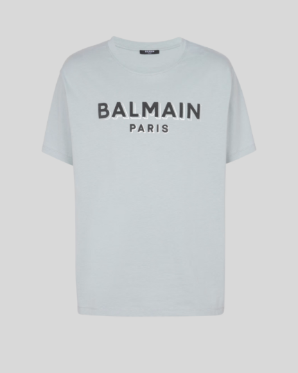 Metallic flocked Balmain T-shirt