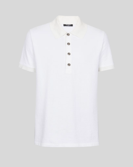 Cotton piqué polo