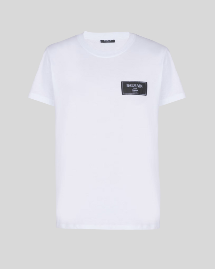 T-shirt with Balmain Couture label