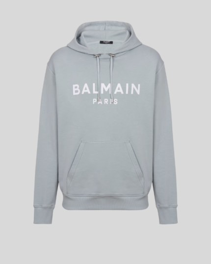 Printed Balmain Paris hoodie