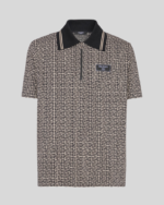 PB Labyrinth jacquard polo shirt