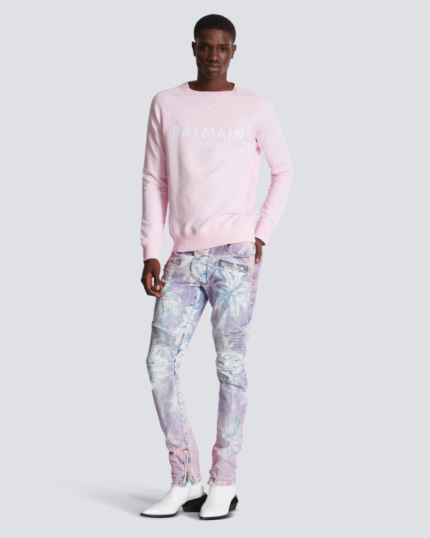 Balmain Paris printed sweatshirt