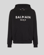 Printed Balmain Paris hoodie