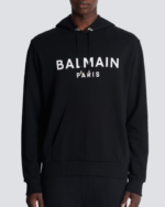 Printed Balmain Paris hoodie